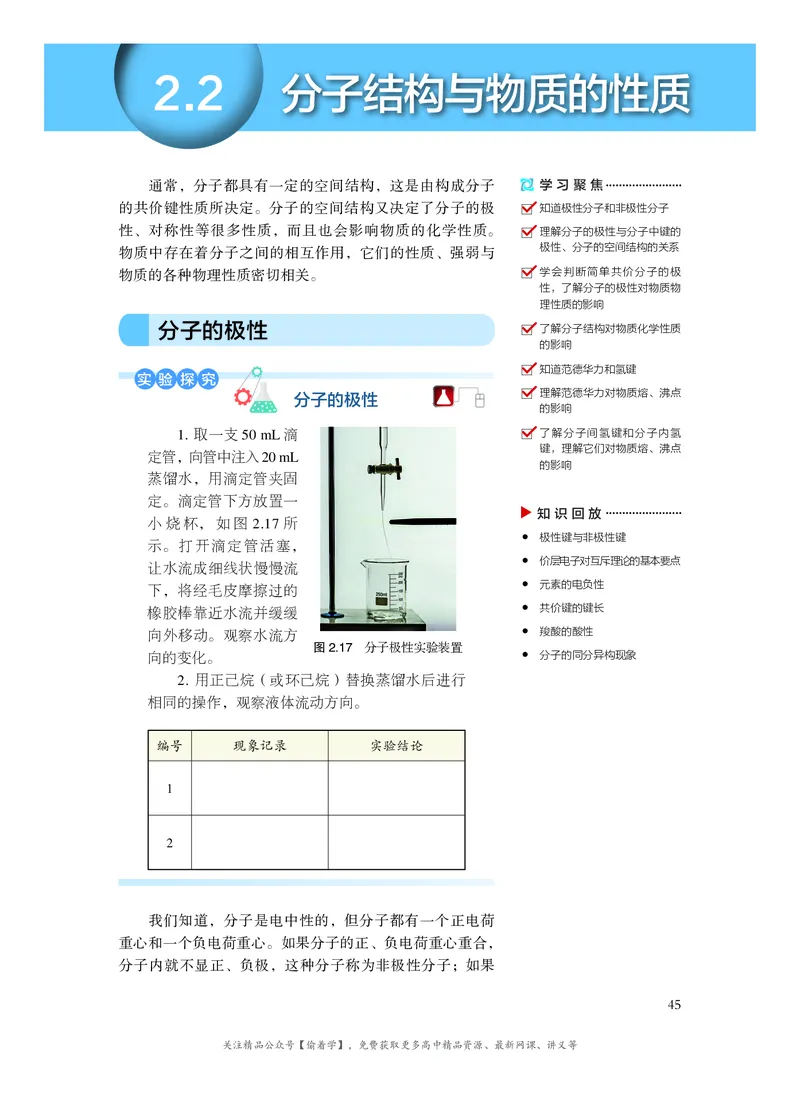 普通高中教科书&middot;化学选择性必修2物质结构与性质(1)_高中全套电子教材及答案。_01高中电子教材全套_化学_沪科技版_高中年级_选择性必修2物质结构与性质