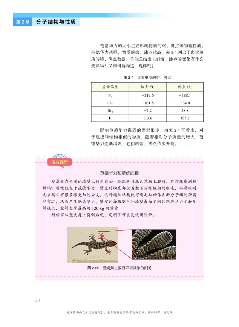 普通高中教科书&middot;化学选择性必修2物质结构与性质(1)_高中全套电子教材及答案。_01高中电子教材全套_化学_沪科技版_高中年级_选择性必修2物质结构与性质