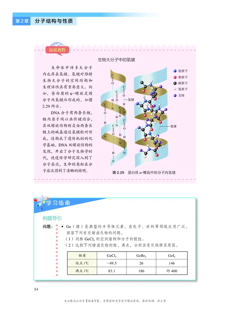 普通高中教科书&middot;化学选择性必修2物质结构与性质(1)_高中全套电子教材及答案。_01高中电子教材全套_化学_沪科技版_高中年级_选择性必修2物质结构与性质