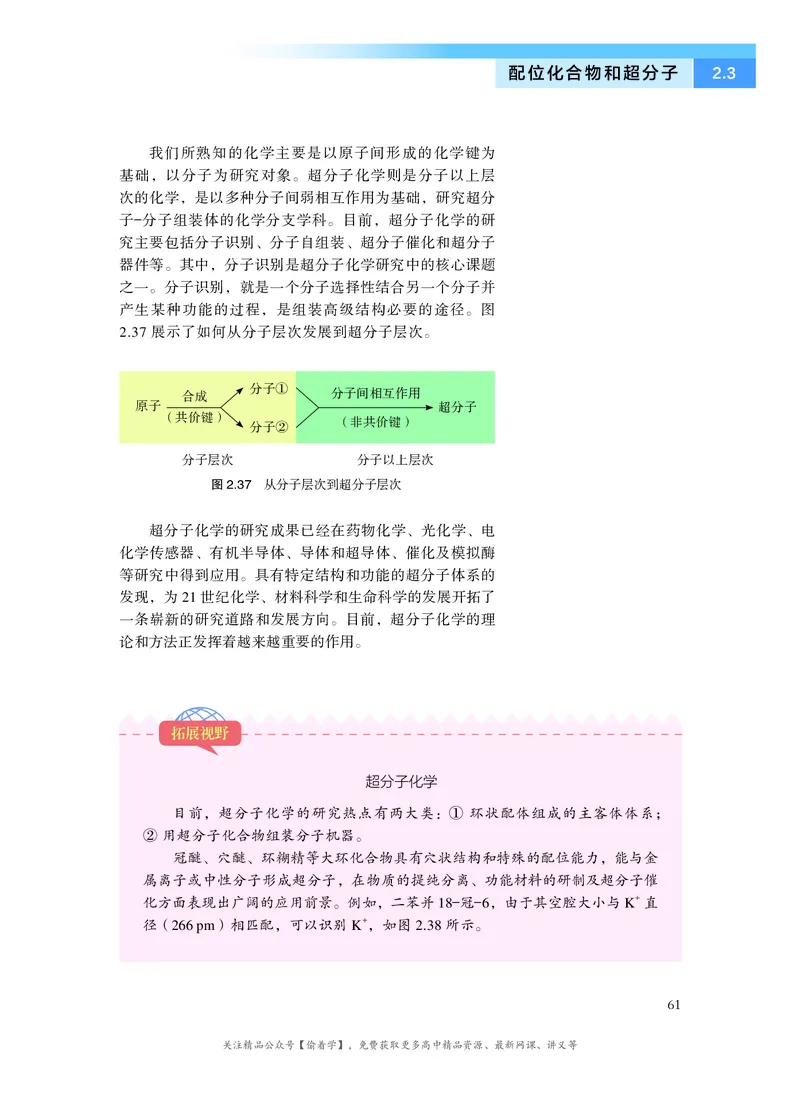 普通高中教科书&middot;化学选择性必修2物质结构与性质(1)_高中全套电子教材及答案。_01高中电子教材全套_化学_沪科技版_高中年级_选择性必修2物质结构与性质