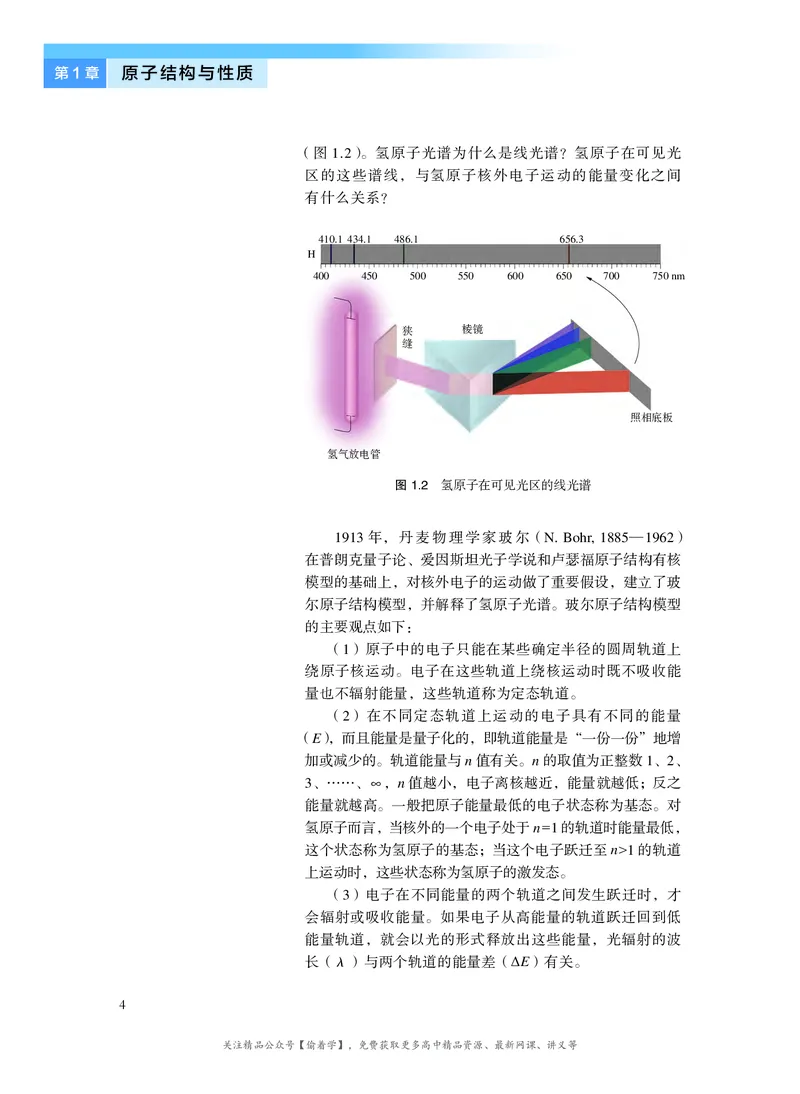 普通高中教科书&middot;化学选择性必修2物质结构与性质(1)_高中全套电子教材及答案。_01高中电子教材全套_化学_沪科技版_高中年级_选择性必修2物质结构与性质