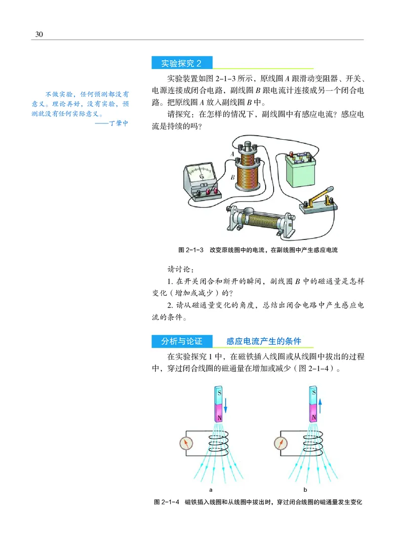 普通高中教科书&middot;物理选择性必修第二册(1)_高中全套电子教材及答案。_01高中电子教材全套_物理_沪科教版_高中年级_选择性必修第二册
