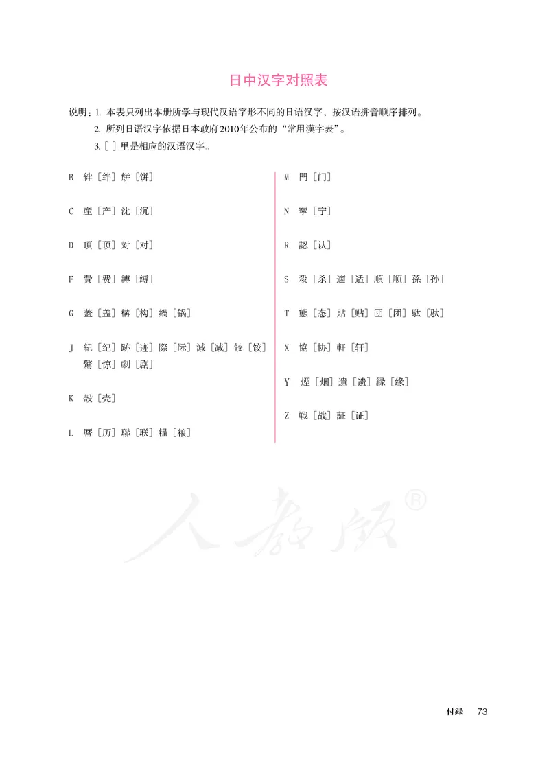 普通高中教科书&middot;日语必修第二册_高中全套电子教材及答案。_01高中电子教材全套_日语_人教版_高中年级_必修第二册