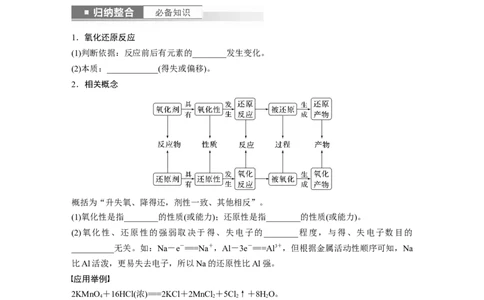 第1章第4讲　氧化还原反应的概念和规律_05高考化学_2024年新高考资料_1.2024一轮复习_2024年高考化学一轮复习讲义（新人教新高考版）_学生版在此文件夹_大一轮复习讲义