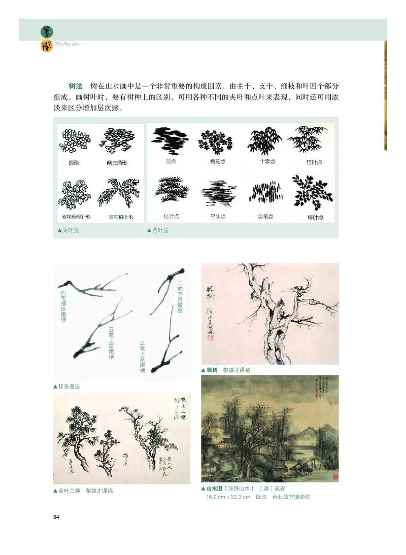 普通高中教科书&middot;美术选择性必修2中国书画(1)_高中全套电子教材及答案。_01高中电子教材全套_美术_粤教版_高中年级_选择性必修2中国书画