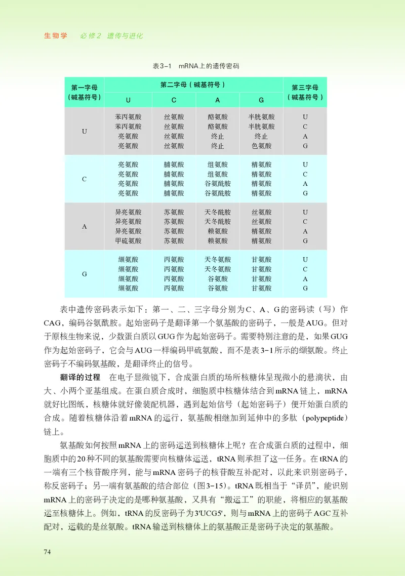 普通高中教科书&middot;生物学必修2遗传与进化(1)_高中全套电子教材及答案。_01高中电子教材全套_生物学_浙科版_高中年级_必修2遗传与进化