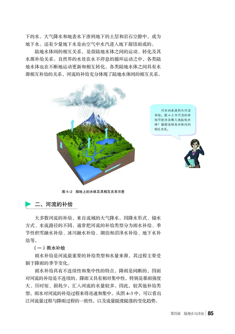 普通高中教科书&middot;地理选择性必修1自然地理基础(1)_高中全套电子教材及答案。_01高中电子教材全套_地理_湘教版_高中年级_选择性必修1自然地理基础