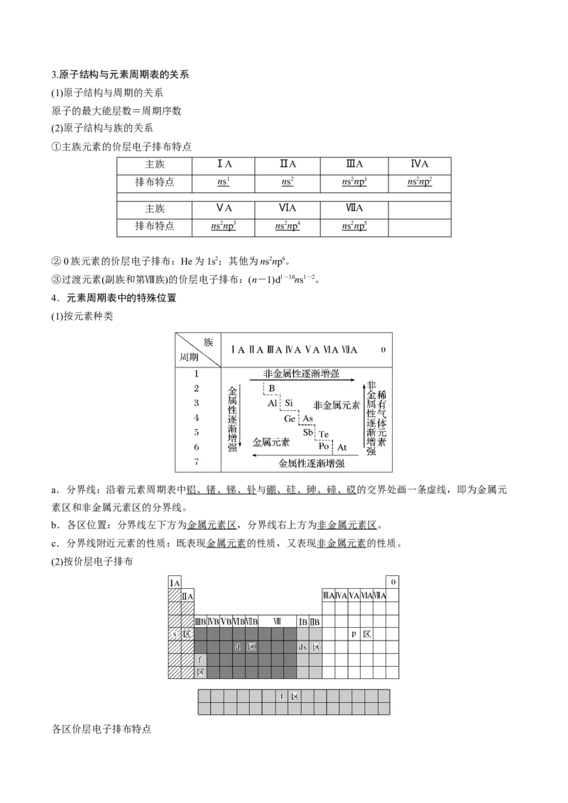 考向15元素周期表元素周期律-备战2023年高考化学一轮复习考点微专题（新高考地区专用）_05高考化学_新高考复习资料_2023年新高考资料_一轮复习