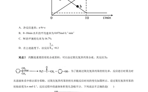 考点25化学反应速率与平衡图象（原卷版）_05高考化学_通用版（老高考）复习资料_2023年复习资料_一轮复习_备战2023年高考化学一轮复习考点帮（全国通用）