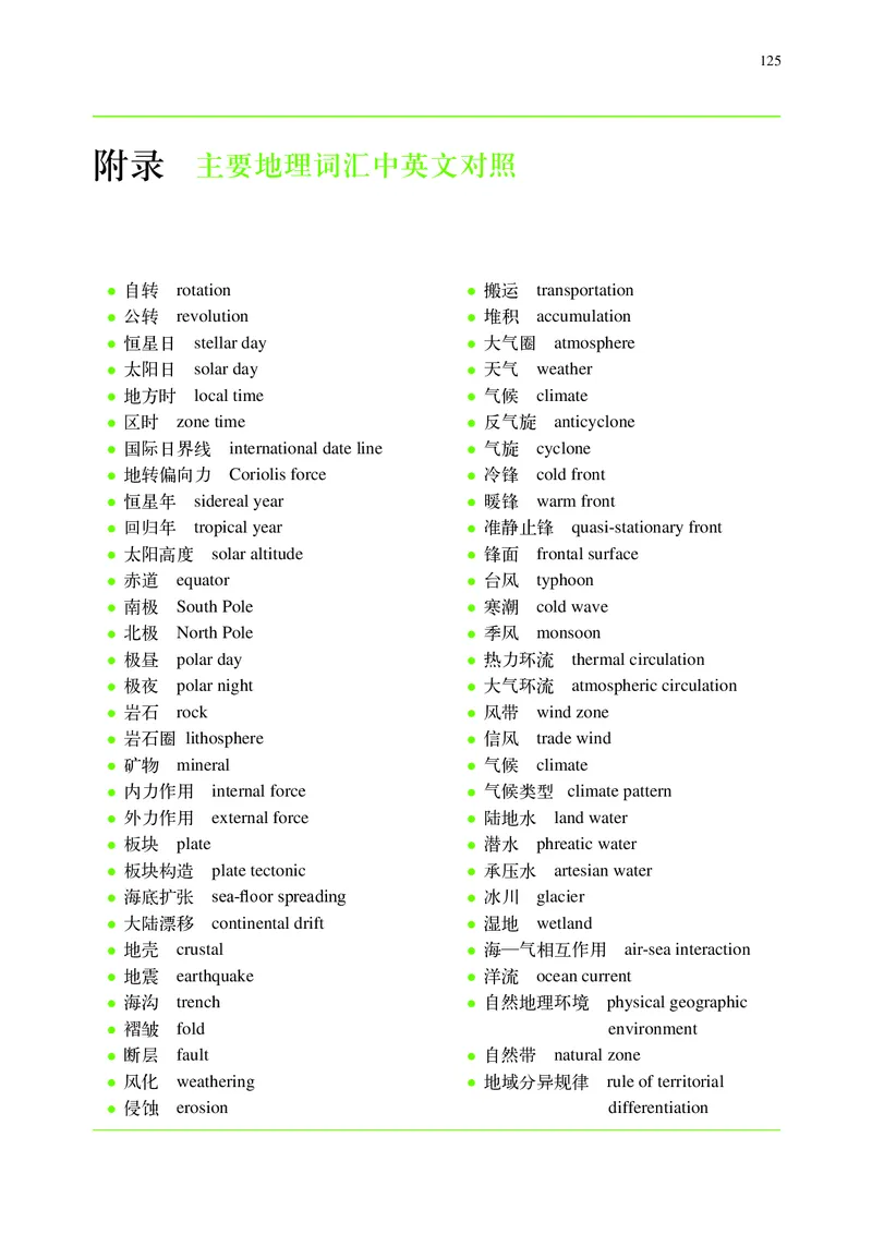 普通高中教科书&middot;地理选择性必修1自然地理基础(1)_高中全套电子教材及答案。_01高中电子教材全套_地理_中图中华地图版_高中年级_选择性必修1自然地理基础