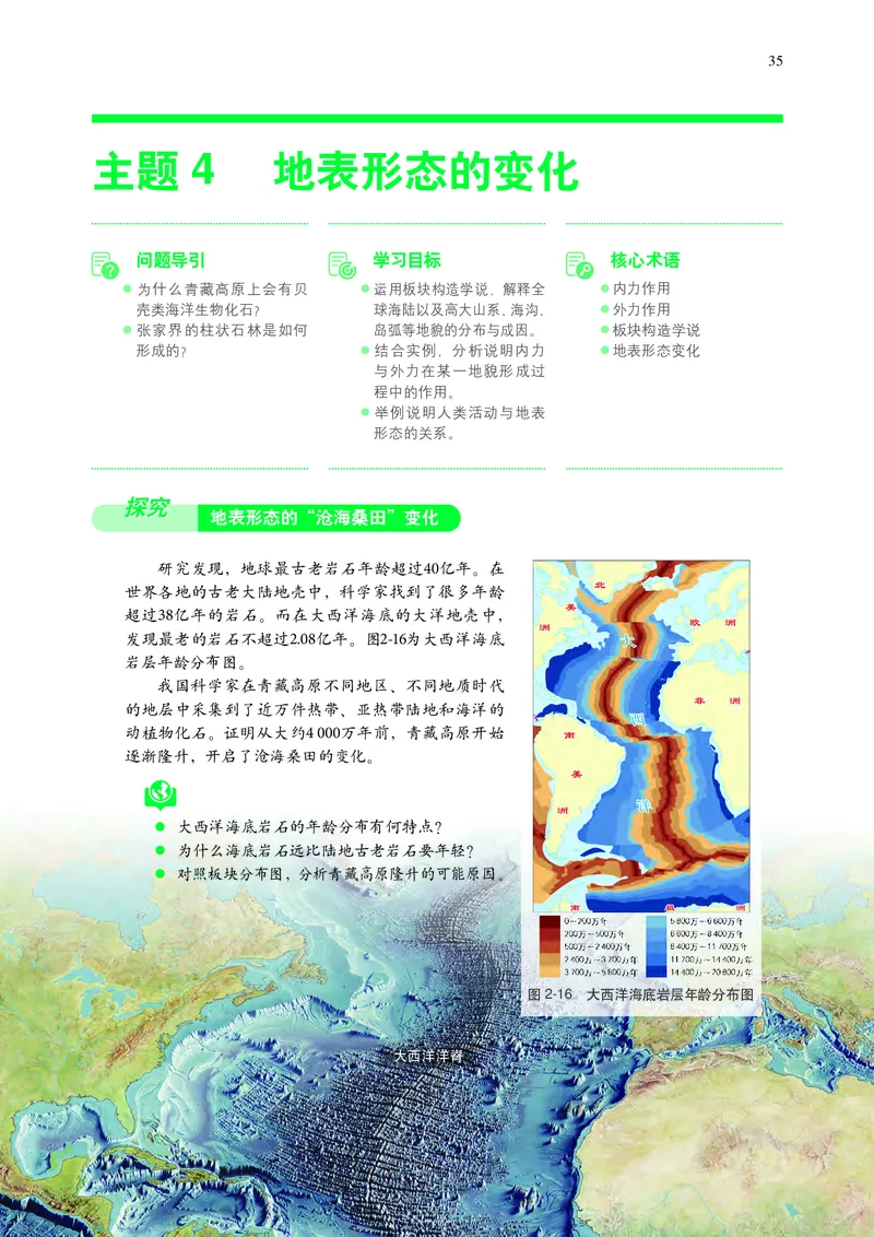 普通高中教科书&middot;地理选择性必修1自然地理基础(1)_高中全套电子教材及答案。_01高中电子教材全套_地理_中图中华地图版_高中年级_选择性必修1自然地理基础