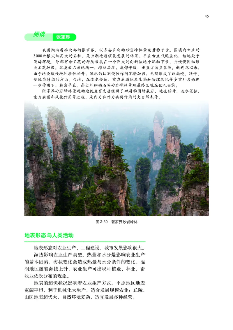 普通高中教科书&middot;地理选择性必修1自然地理基础(1)_高中全套电子教材及答案。_01高中电子教材全套_地理_中图中华地图版_高中年级_选择性必修1自然地理基础