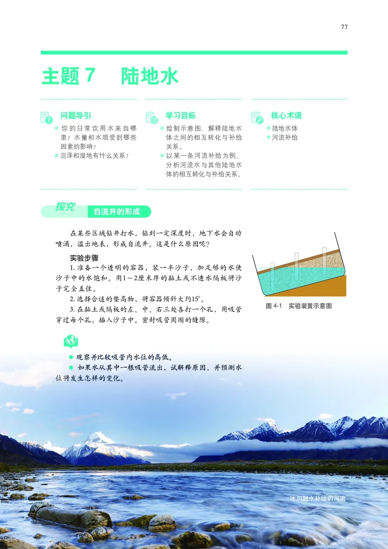 普通高中教科书&middot;地理选择性必修1自然地理基础(1)_高中全套电子教材及答案。_01高中电子教材全套_地理_中图中华地图版_高中年级_选择性必修1自然地理基础