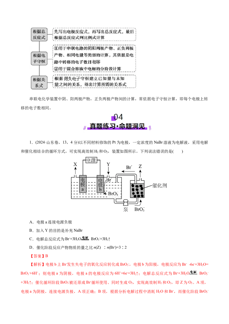 第04讲电化学原理综合应用(讲义)(解析版)_05高考化学_2025年新高考资料_一轮复习_2025年高考化学一轮复习讲练测（新教材新高考）_第六章化学反应与能量