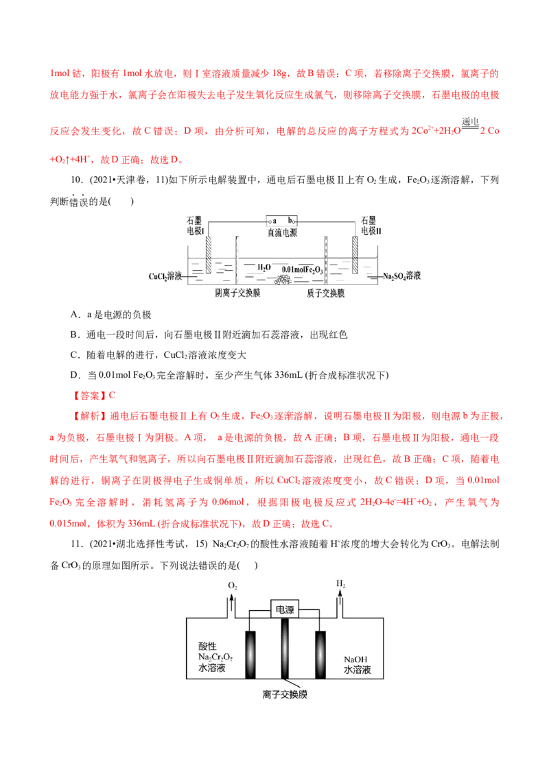 第04讲电化学原理综合应用(讲义)(解析版)_05高考化学_2025年新高考资料_一轮复习_2025年高考化学一轮复习讲练测（新教材新高考）_第六章化学反应与能量