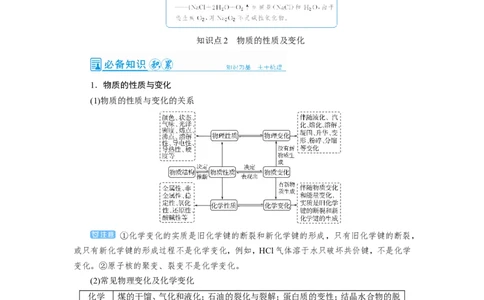第1讲物质的组成、性质与分类（教案）_05高考化学_新高考复习资料_2022年新高考资料_2022届一轮复习讲练结合_第二章化学物质及其变化_第1讲物质的组成、性质与分类