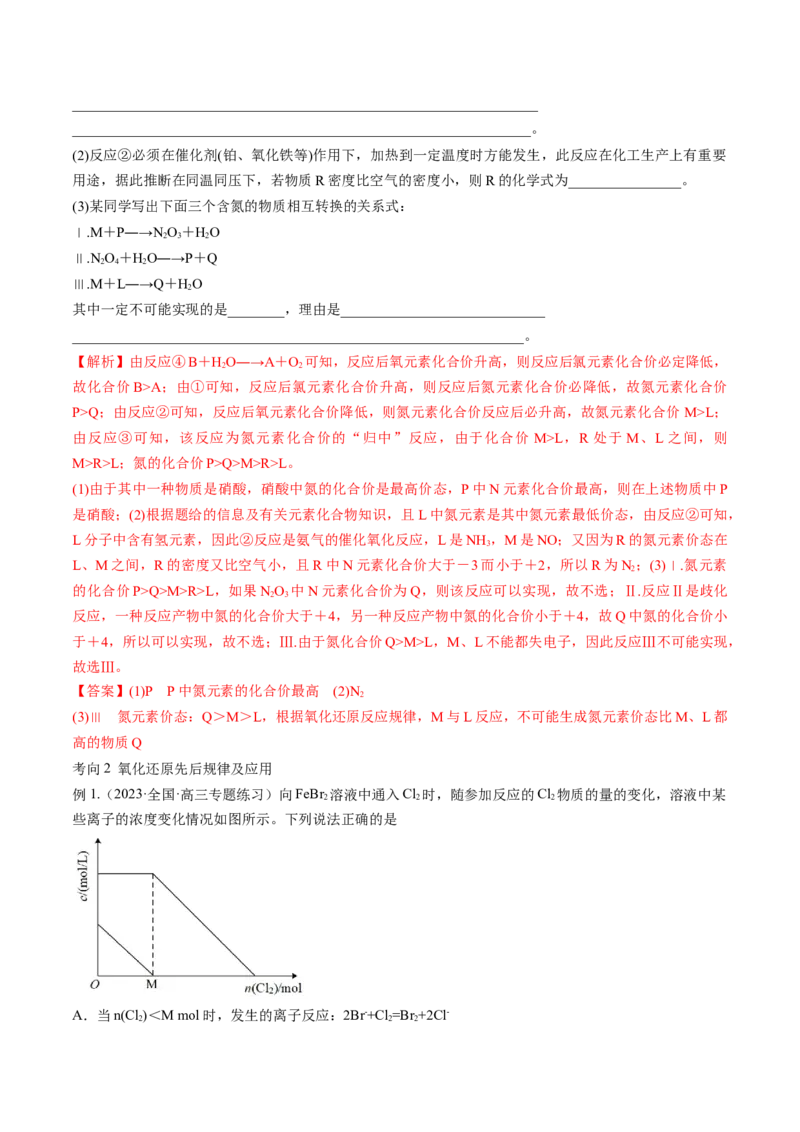 第07讲氧化还原反应（讲义）（解析版）_05高考化学_新高考复习资料_2024年新高考资料_一轮复习资料_完2024年高考化学一轮复习讲练测(课件+讲义+练习)（新高考）_讲义+练习