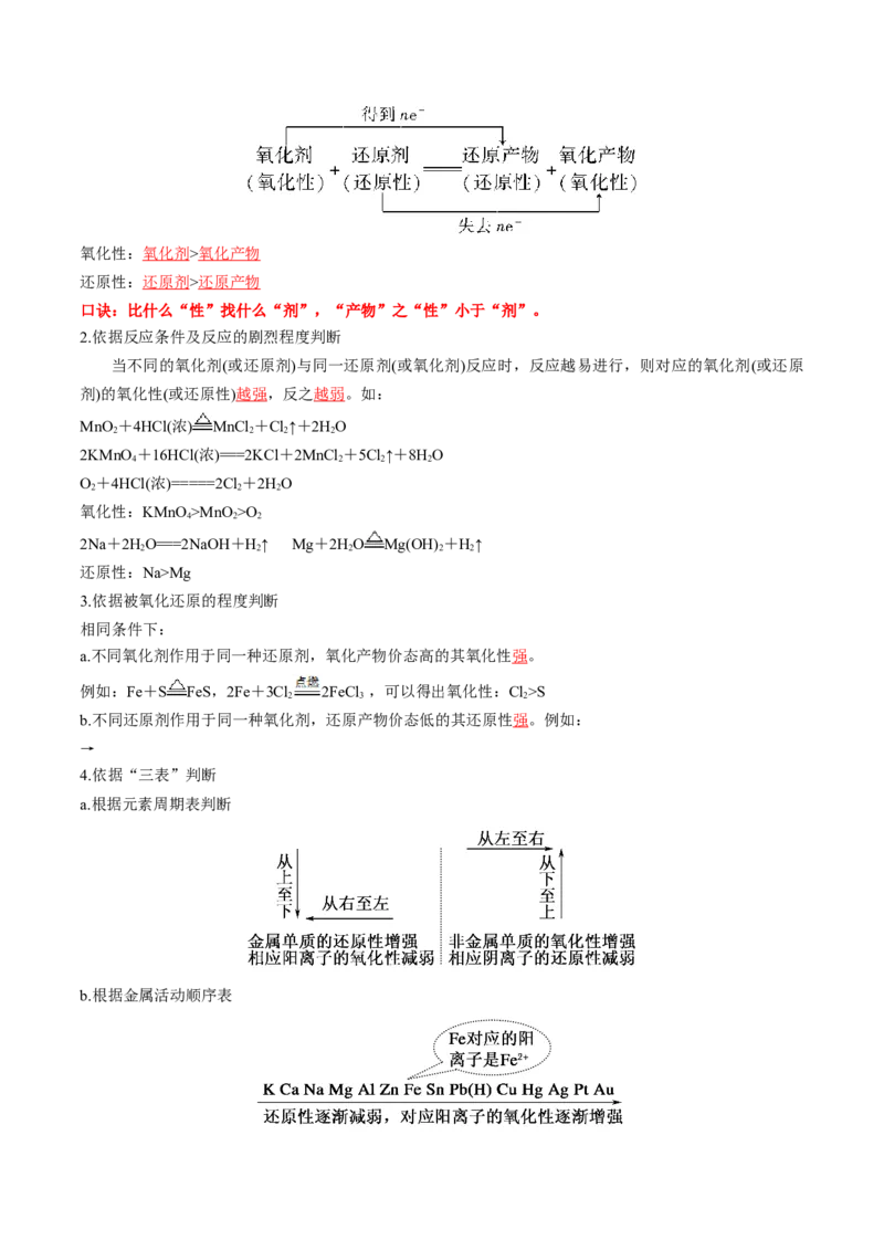 第07讲氧化还原反应（讲义）（解析版）_05高考化学_新高考复习资料_2024年新高考资料_一轮复习资料_完2024年高考化学一轮复习讲练测(课件+讲义+练习)（新高考）_讲义+练习