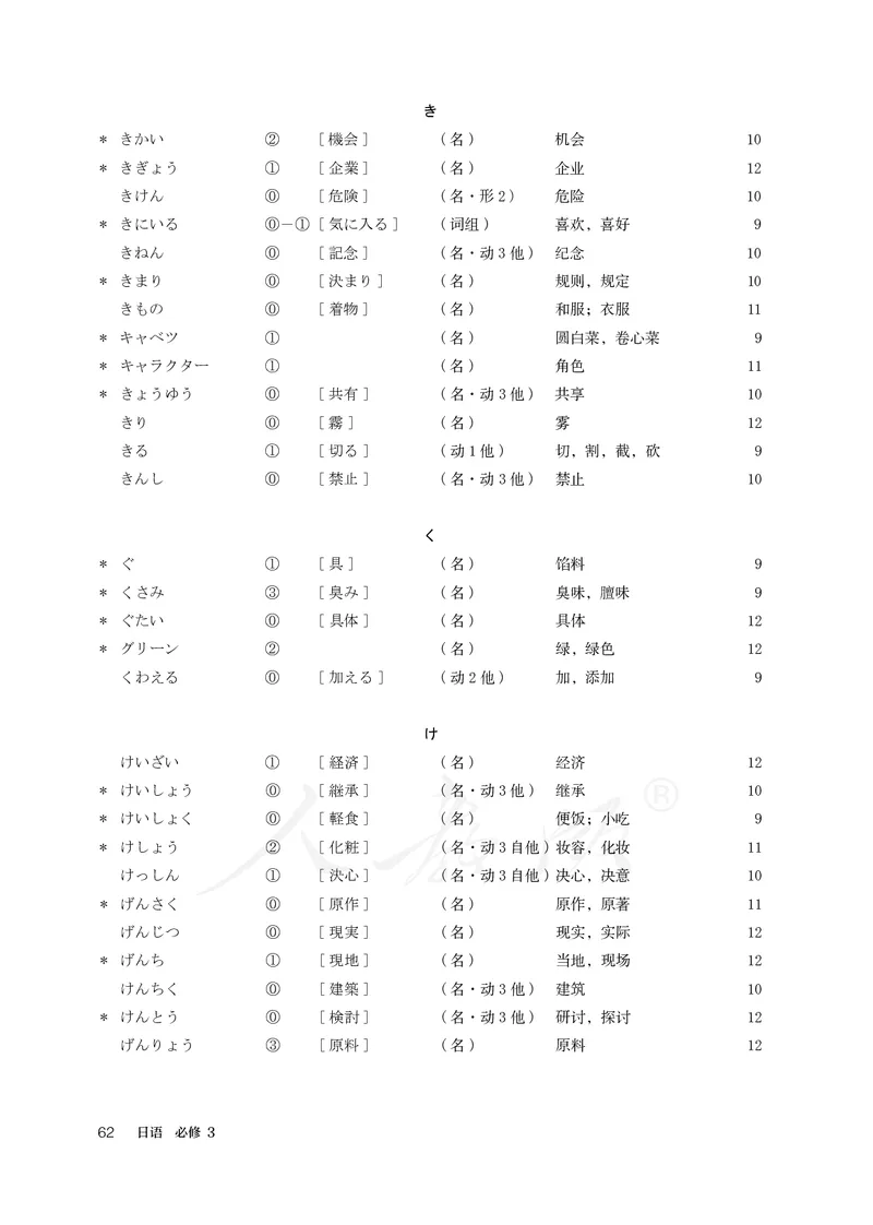 普通高中教科书&middot;日语必修第三册_高中全套电子教材及答案。_01高中电子教材全套_日语_人教版_高中年级_必修第三册