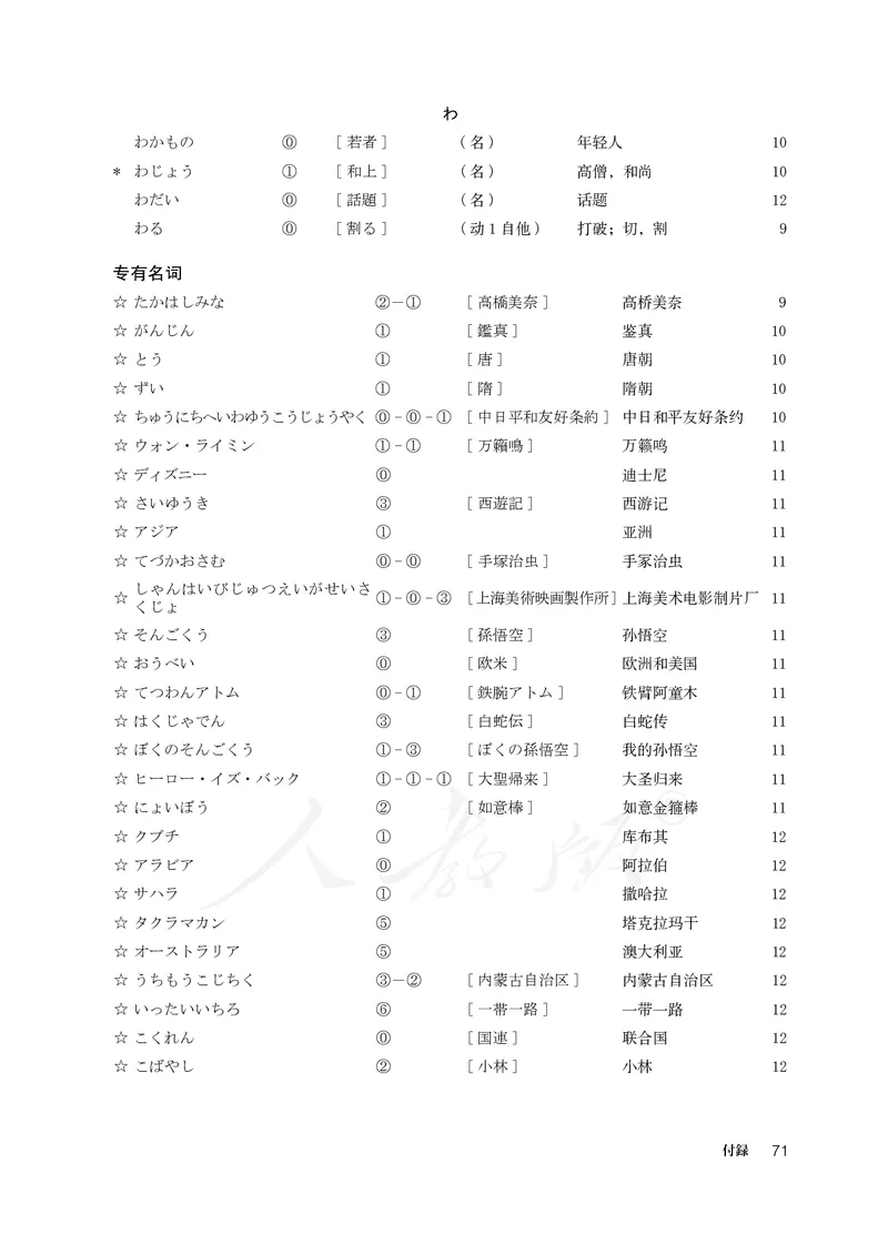 普通高中教科书&middot;日语必修第三册_高中全套电子教材及答案。_01高中电子教材全套_日语_人教版_高中年级_必修第三册