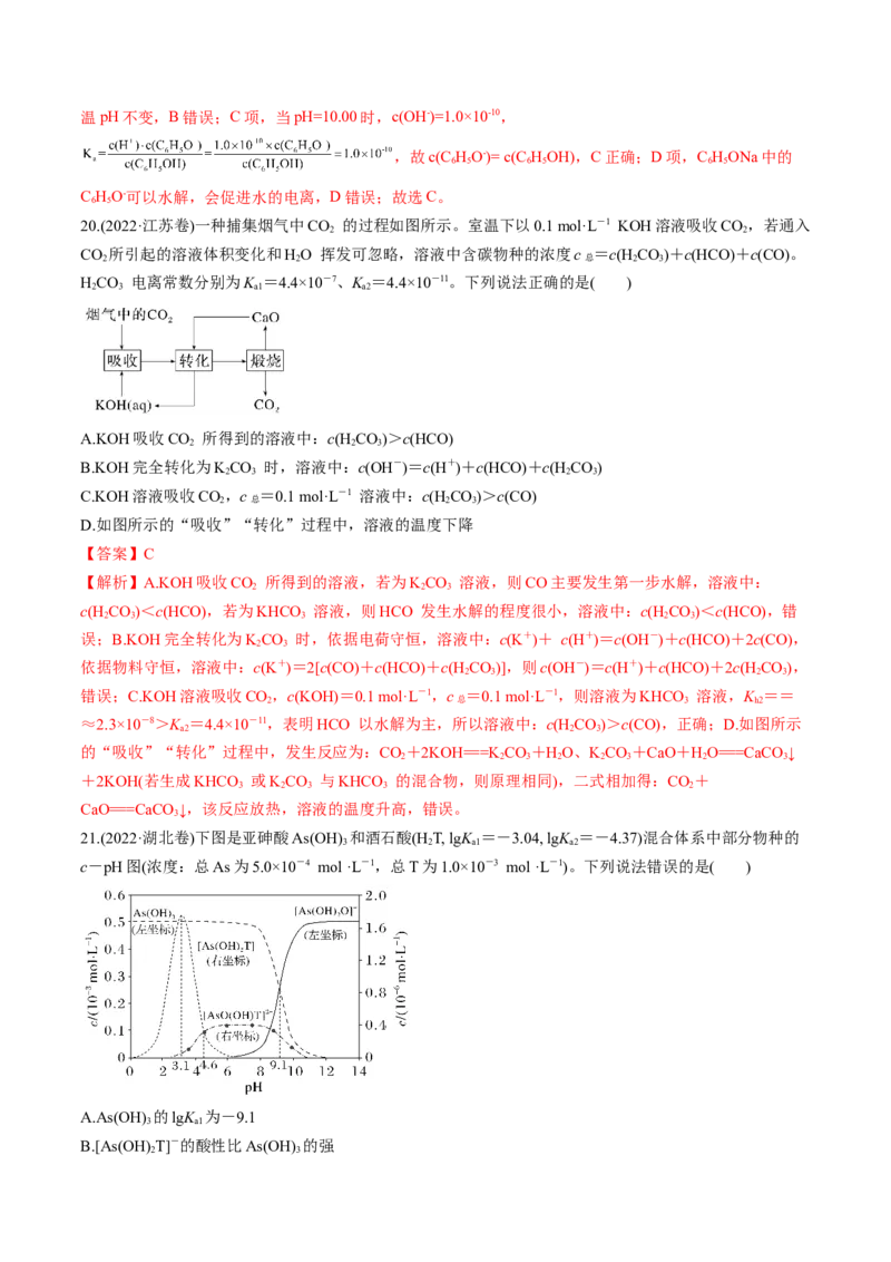 考点31盐类的水解（核心考点精讲精练）-备战2025年高考化学一轮复习考点帮（新高考通用）（解析版）_05高考化学_2025年新高考资料_一轮复习_备战2025年高考化学一轮复习考点帮