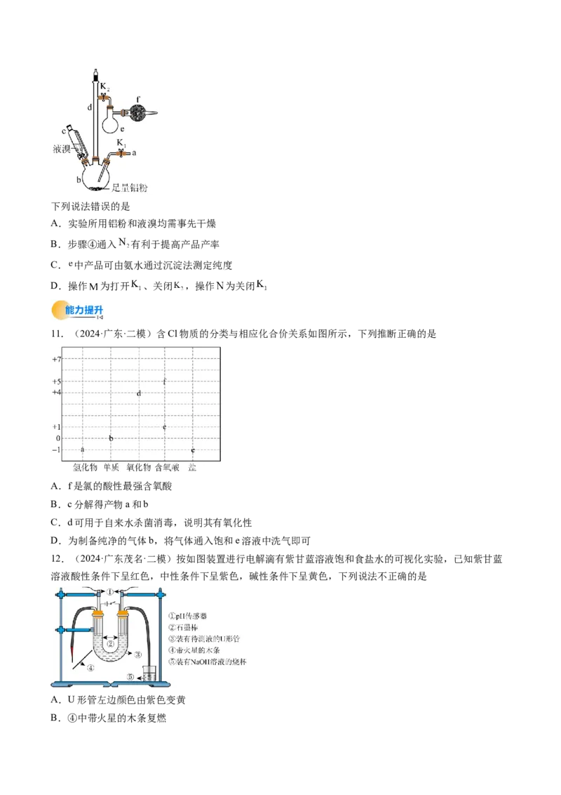 考点13氯及其化合物（核心考点精讲精练）-备战2025年高考化学一轮复习考点帮（新高考通用）（原卷版）_05高考化学_2025年新高考资料_一轮复习_备战2025年高考化学一轮复习考点帮