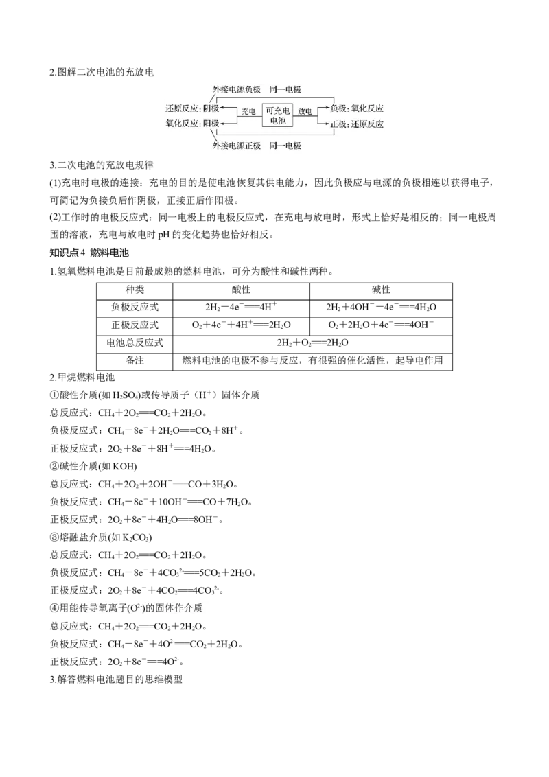 第22讲原电池化学电源（讲义）（原卷版）_05高考化学_2024年新高考资料_1.2024一轮复习_2024年高考化学一轮复习讲练测（新教材新高考）_第22讲原电池化学电源（讲义）