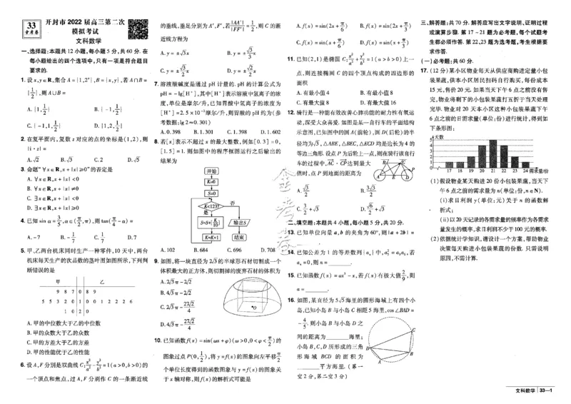 金考卷优秀模拟试卷汇编45套全国乙卷文数_2.2025数学总复习_数学高考模拟题_2023年模拟题_老高考_文数全国乙卷