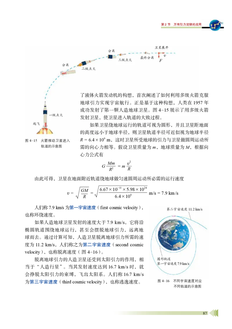 普通高中教科书&middot;物理必修第二册_高中全套电子教材及答案。_01高中电子教材全套_物理_鲁科版_高中年级_必修第二册