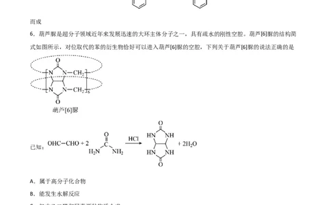 第34讲生物大分子与合成高分子（练）-2024年高考化学大一轮复习精讲精练+专题讲座（原卷版）_05高考化学_2024年新高考资料_1.2024一轮复习