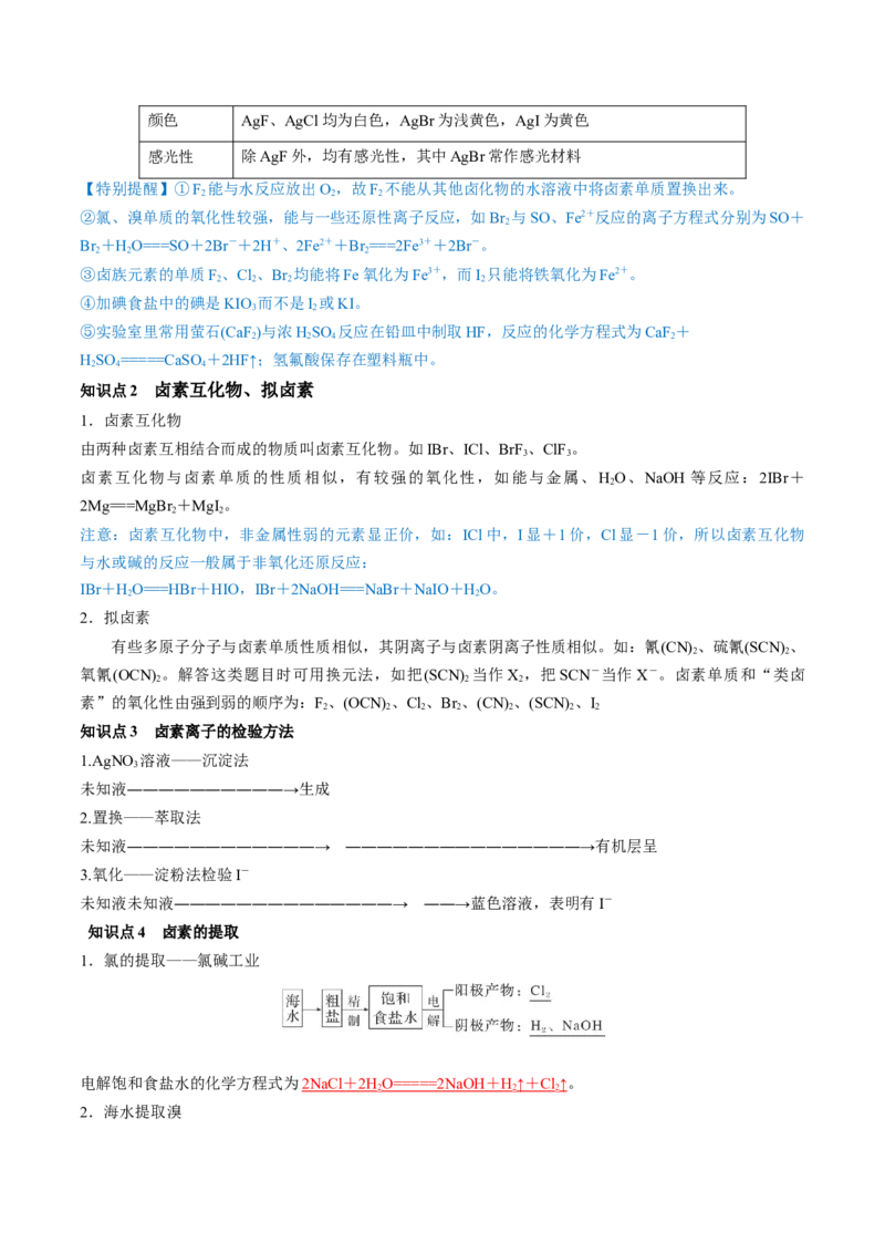 第12讲氯及其化合物（讲义）（解析版）_05高考化学_新高考复习资料_2024年新高考资料_一轮复习资料_完2024年高考化学一轮复习讲练测(课件+讲义+练习)（新高考）_讲义+练习