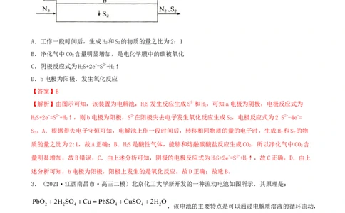 第19讲电解池　金属的电化学腐蚀与防护（精练）-2022年一轮复习讲练测（解析版）_05高考化学_新高考复习资料_2022年新高考资料_2022年高考化学一轮复习讲练测
