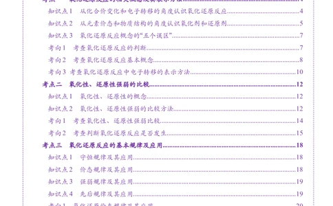 第04讲氧化还原反应的基本概念和规律（讲义）（解析版）_05高考化学_新高考复习资料_2025年新高考资料_上好课2025年高考化学一轮复习讲练测（新教材新高考）_第一章物质及其变化