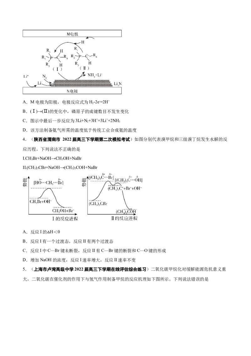 考向19化学反应的热效应-备战2023年高考化学一轮复习考点微专题（新高考地区专用）_05高考化学_新高考复习资料_2023年新高考资料_一轮复习