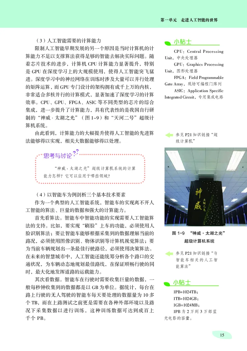普通高中教科书&middot;信息技术选择性必修4人工智能初步(1)_高中全套电子教材及答案。_01高中电子教材全套_信息技术_沪科教版_高中年级_选择性必修4人工智能初步