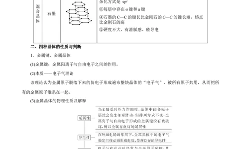 第30讲晶体结构与性质（讲）-2024年高考化学大一轮复习精讲精练+专题讲座（原卷版）_05高考化学_2024年新高考资料_1.2024一轮复习_2024年高考化学大一轮复习精讲精练+专题讲座