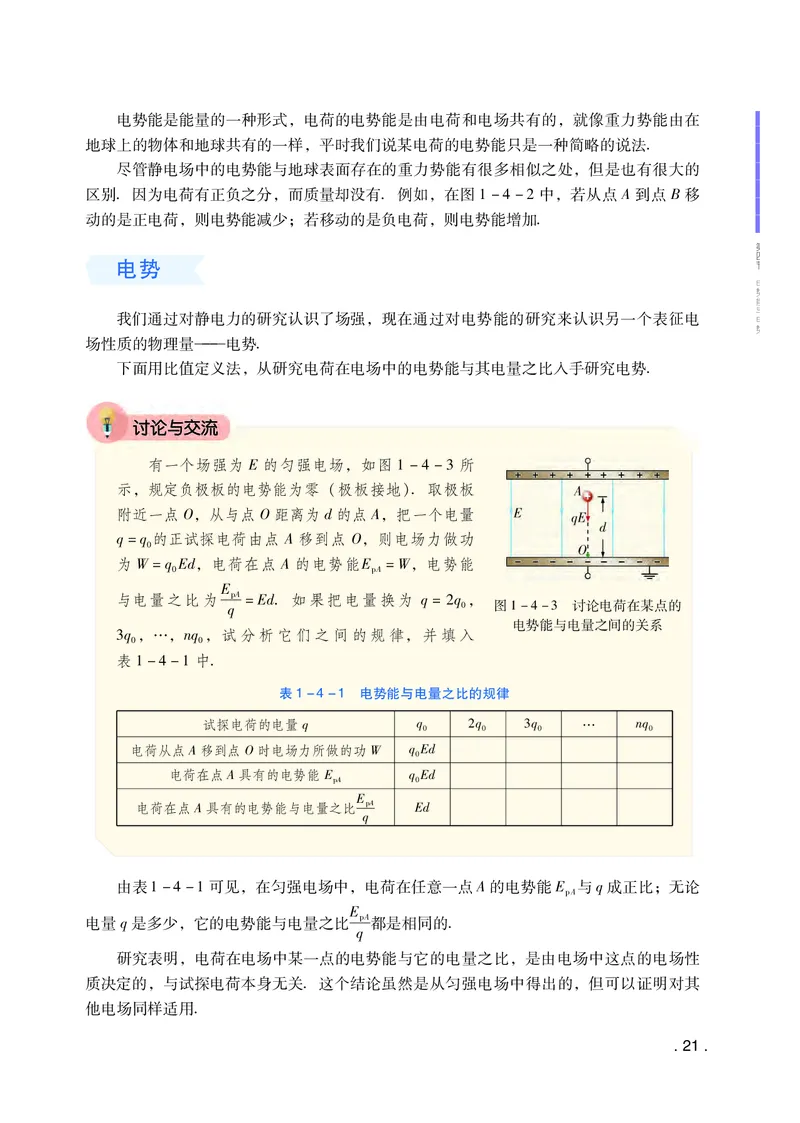 普通高中教科书&middot;物理必修第三册(1)_高中全套电子教材及答案。_01高中电子教材全套_物理_粤教版_高中年级_必修第三册