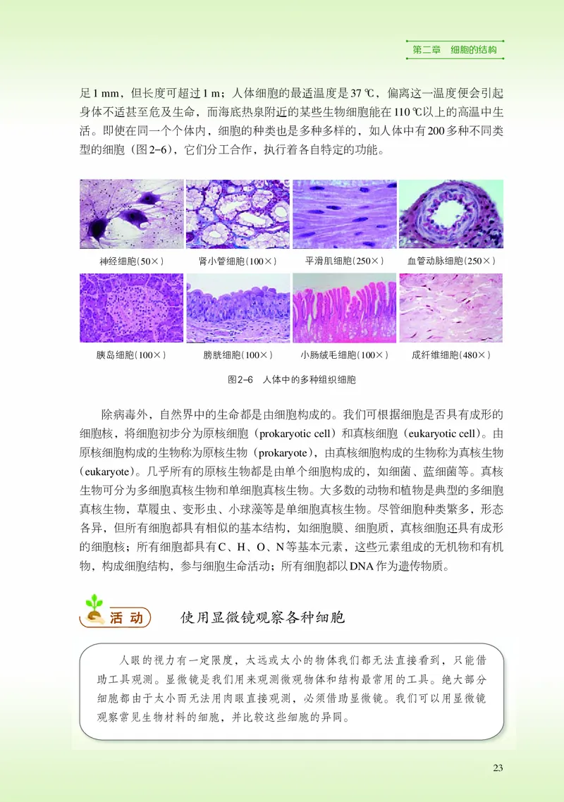 普通高中教科书&middot;生物学必修1分子与细胞_高中全套电子教材及答案。_01高中电子教材全套_生物学_浙科版_高中年级_必修1分子与细胞