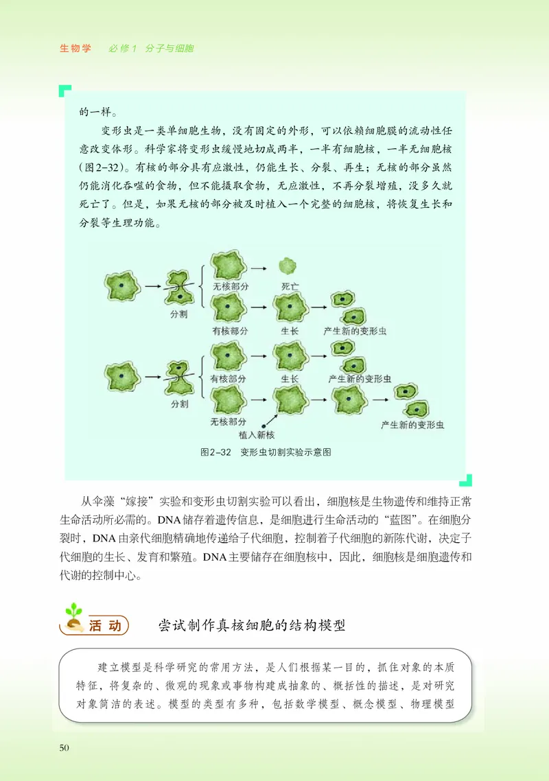 普通高中教科书&middot;生物学必修1分子与细胞_高中全套电子教材及答案。_01高中电子教材全套_生物学_浙科版_高中年级_必修1分子与细胞