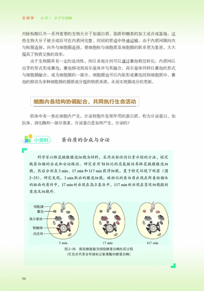 普通高中教科书&middot;生物学必修1分子与细胞_高中全套电子教材及答案。_01高中电子教材全套_生物学_浙科版_高中年级_必修1分子与细胞