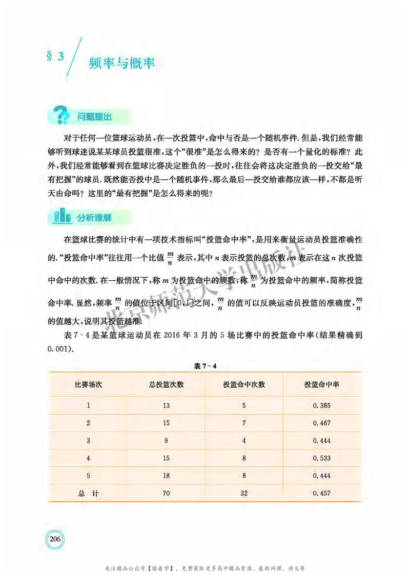 普通高中教科书&middot;数学必修第一册(1)_高中全套电子教材及答案。_01高中电子教材全套_数学_北师大版_高中年级_必修第一册