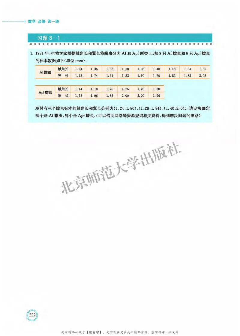 普通高中教科书&middot;数学必修第一册(1)_高中全套电子教材及答案。_01高中电子教材全套_数学_北师大版_高中年级_必修第一册