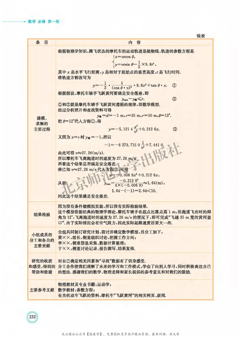 普通高中教科书&middot;数学必修第一册(1)_高中全套电子教材及答案。_01高中电子教材全套_数学_北师大版_高中年级_必修第一册