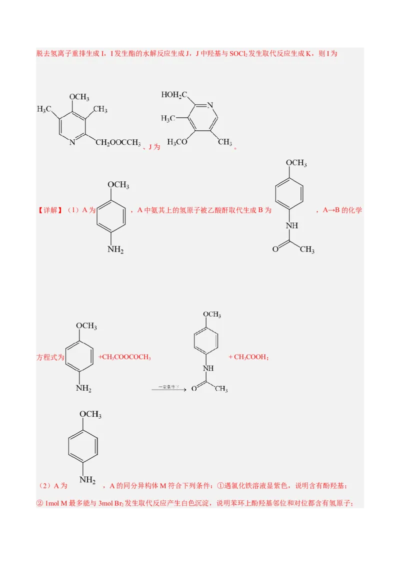 考向33有机合成与推断题的解法探讨-备战2023年高考化学一轮复习考点微专题（新高考地区专用）_05高考化学_新高考复习资料_2023年新高考资料_一轮复习