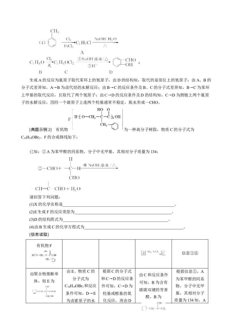 考向33有机合成与推断题的解法探讨-备战2023年高考化学一轮复习考点微专题（新高考地区专用）_05高考化学_新高考复习资料_2023年新高考资料_一轮复习