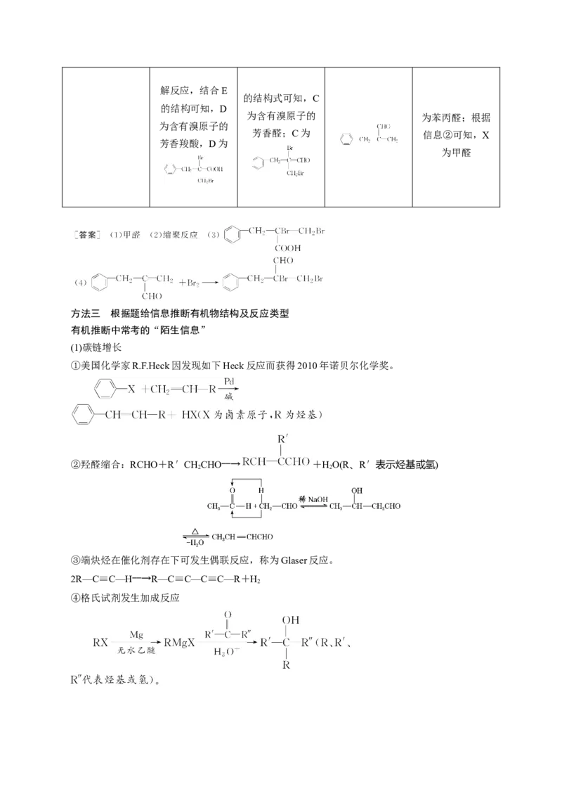 考向33有机合成与推断题的解法探讨-备战2023年高考化学一轮复习考点微专题（新高考地区专用）_05高考化学_新高考复习资料_2023年新高考资料_一轮复习