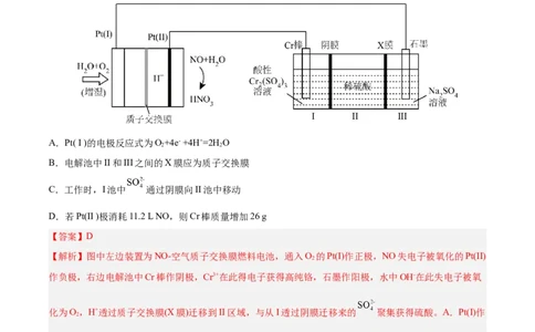 第六章化学反应与能量（测）-2023年高考化学一轮复习讲练测（全国通用）（解析版）_05高考化学_通用版（老高考）复习资料_2023年复习资料_一轮复习