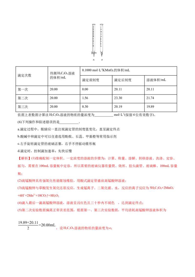 第24讲水的电离和溶液的pH（讲）-2023年高考化学一轮复习讲练测（全国通用）（解析版）_05高考化学_通用版（老高考）复习资料_2023年复习资料_一轮复习
