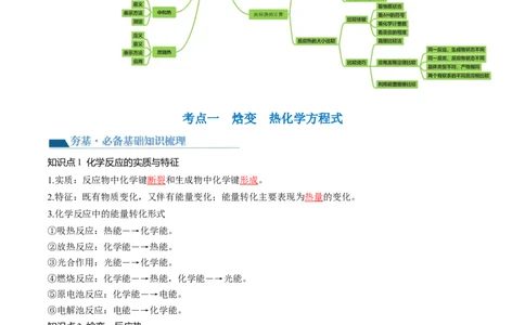 第21讲化学反应的热效应（讲义）（解析版）_05高考化学_2024年新高考资料_1.2024一轮复习_2024年高考化学一轮复习讲练测（新教材新高考）_第21讲化学反应的热效应（讲义）