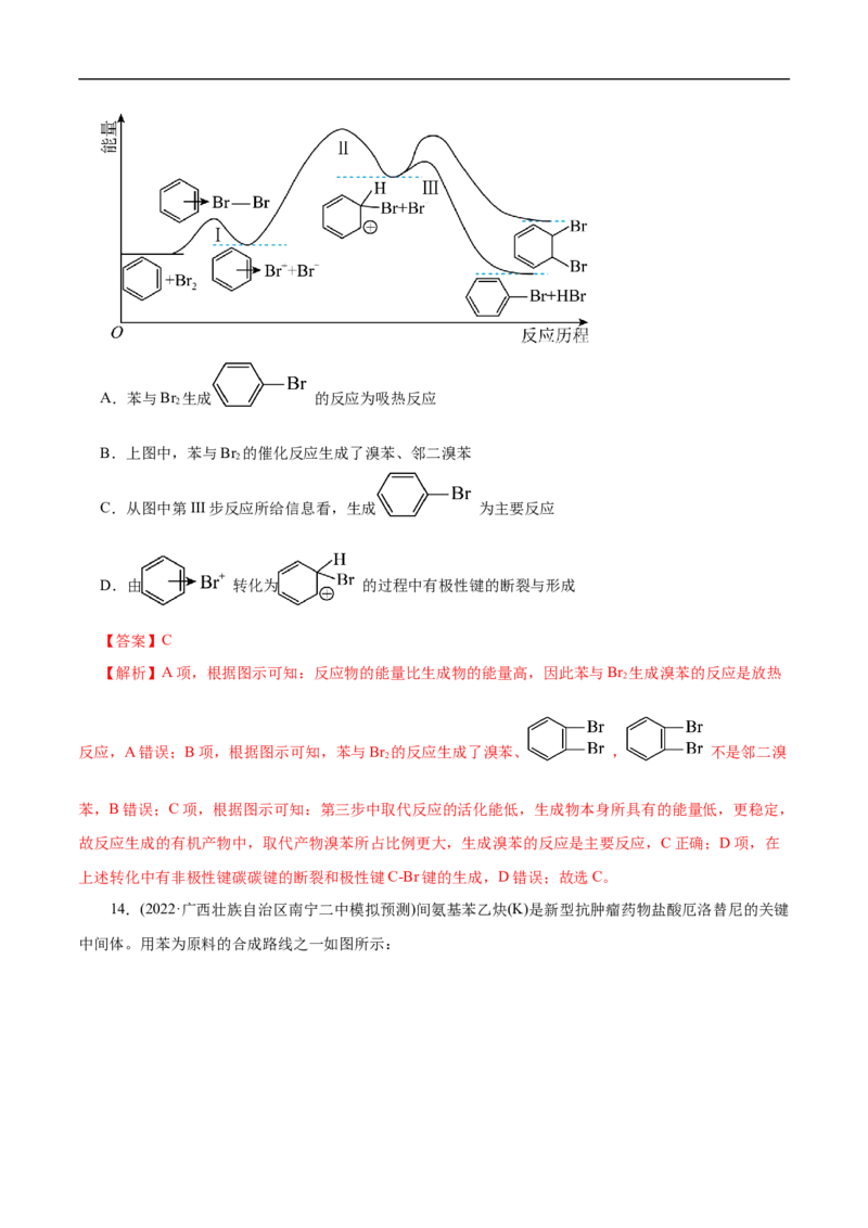 考点34芳香烃（解析版）_05高考化学_通用版（老高考）复习资料_2023年复习资料_一轮复习_备战2023年高考化学一轮复习考点帮（全国通用）